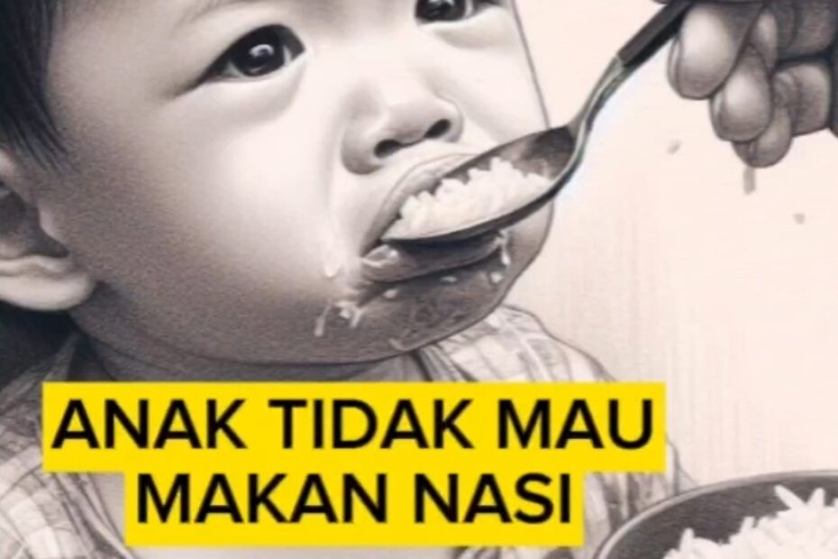 Anak tidak mau makan nasi